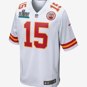Kansas City Chiefs Patrick Mahomes Jersey Super Bowl Game LIV 54 Patch MVP Nike